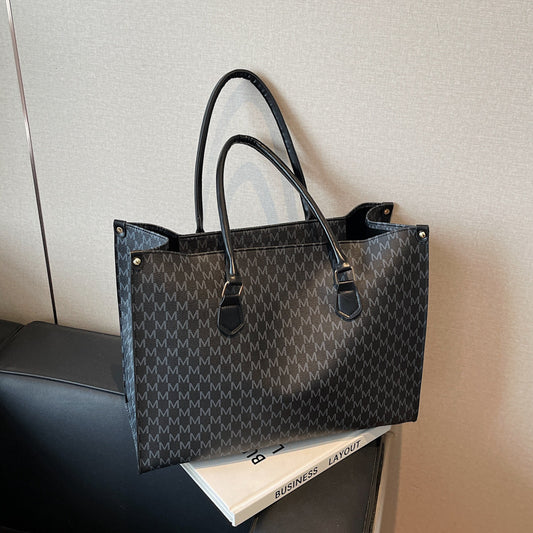 Oversized Vintage Large Capacity Tote Bag
