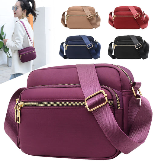 Women Casual Small Square Bag in Oxford Cloth
