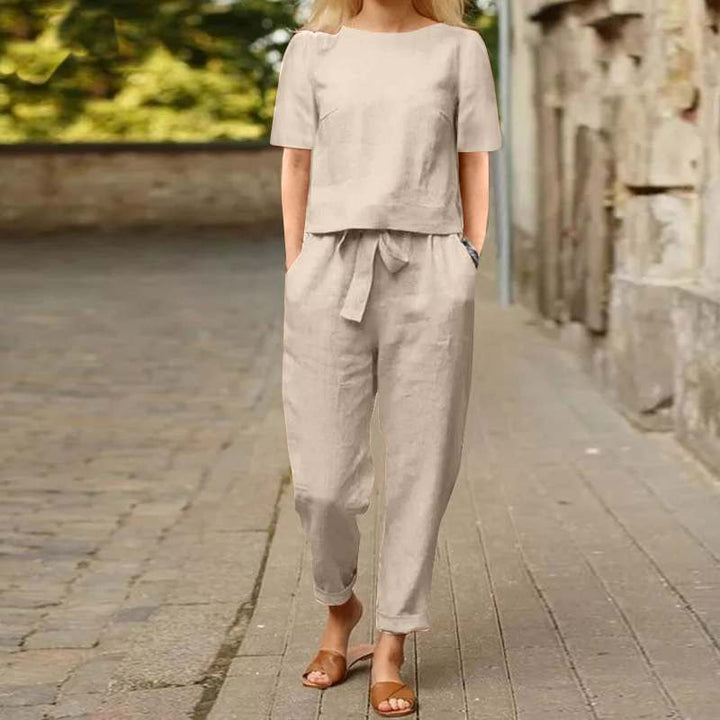 Pantalones de lino para mujer