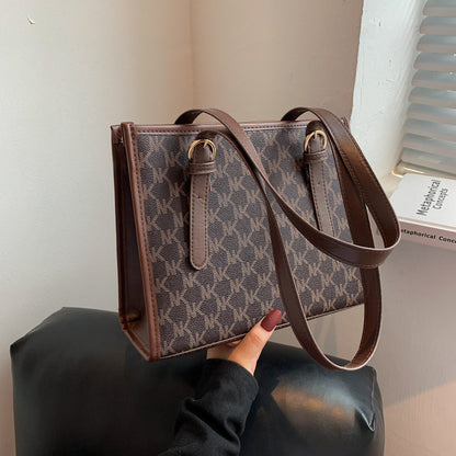 Fashion Women Large Capacity Letter Printed Tote Bag