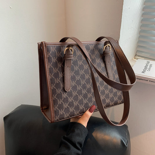 Fashion Women Large Capacity Letter Printed Tote Bag