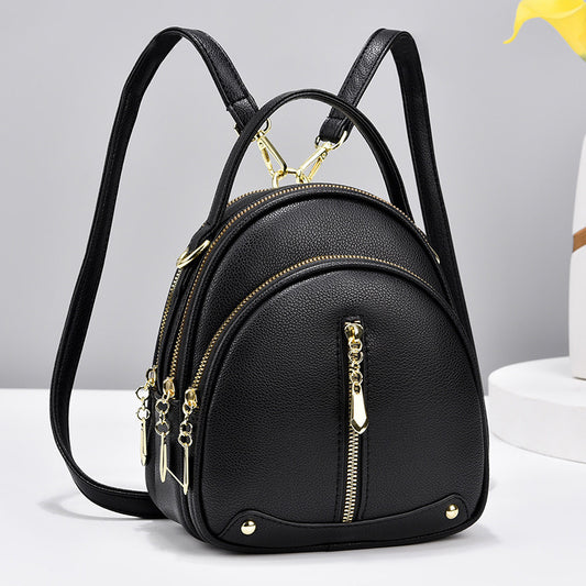 Women Fashion Small Backpack in PU Material