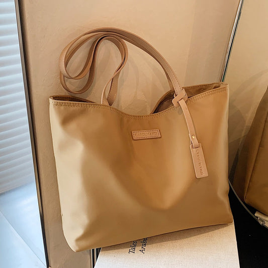 Bolsa de tela Oxford sencilla y de gran capacidad