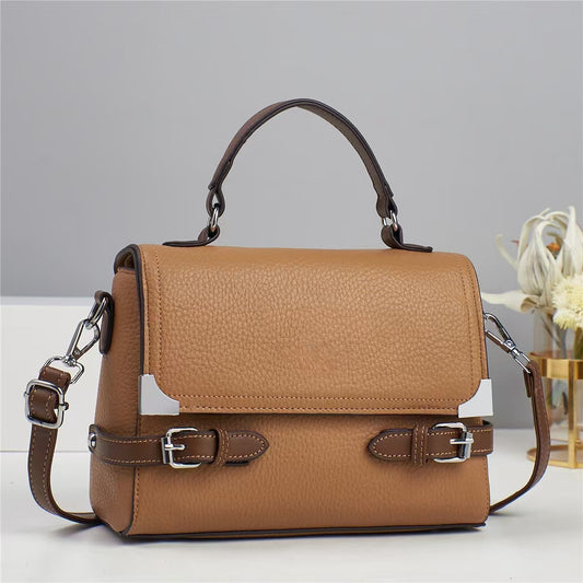 Bolso bandolera cuadrado pequeño y portátil para mujer