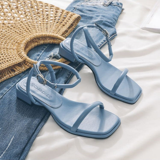 Women Summer Vacation Beach Ankle Strap Sandals