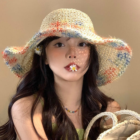 Sombrero de sol de playa para vacaciones de verano para mujer