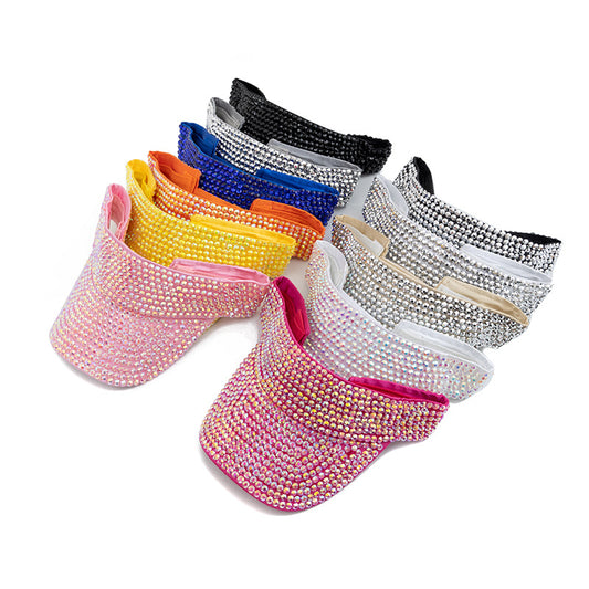 Summer Outdoor Rhinestone Sunscreen Sun Hat
