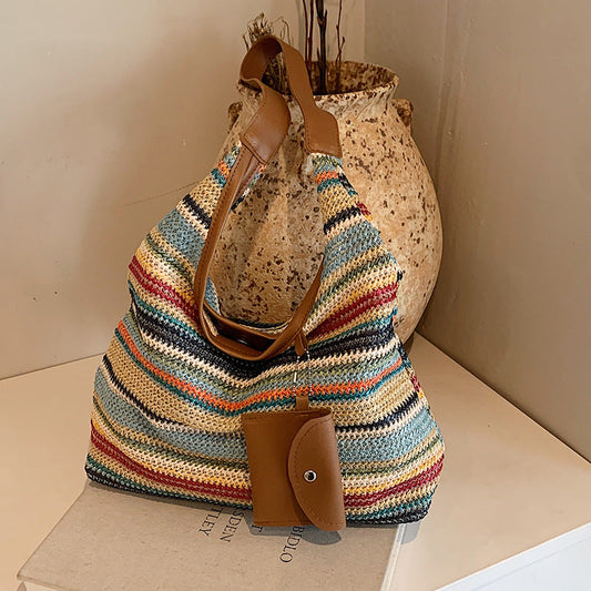 Sac fourre-tout décontracté de grande capacité pour femme