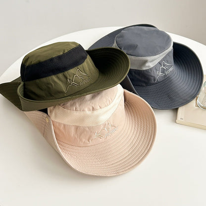 Sombreros de pescador sencillos para actividades al aire libre y montañismo