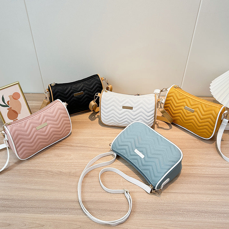 Women Summer Candy Color Underarm Bag