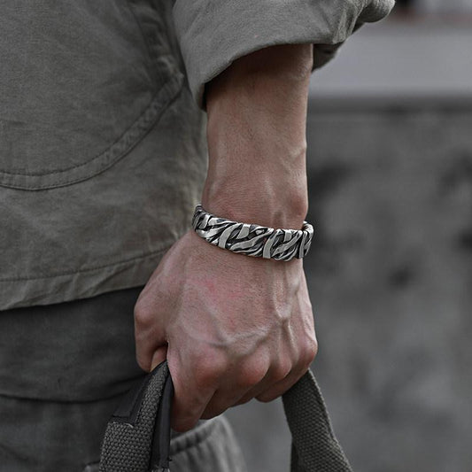 Men Fashion Retro Handmade Woven Bracelet