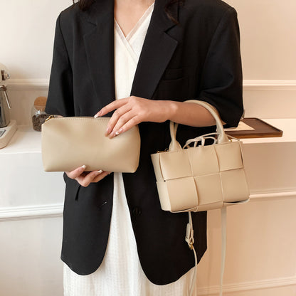 Spring Woven Large Capacity Women Tote Bag