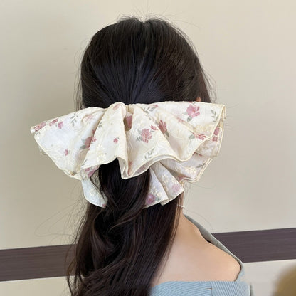 Coletero de encaje con estampado floral para mujer