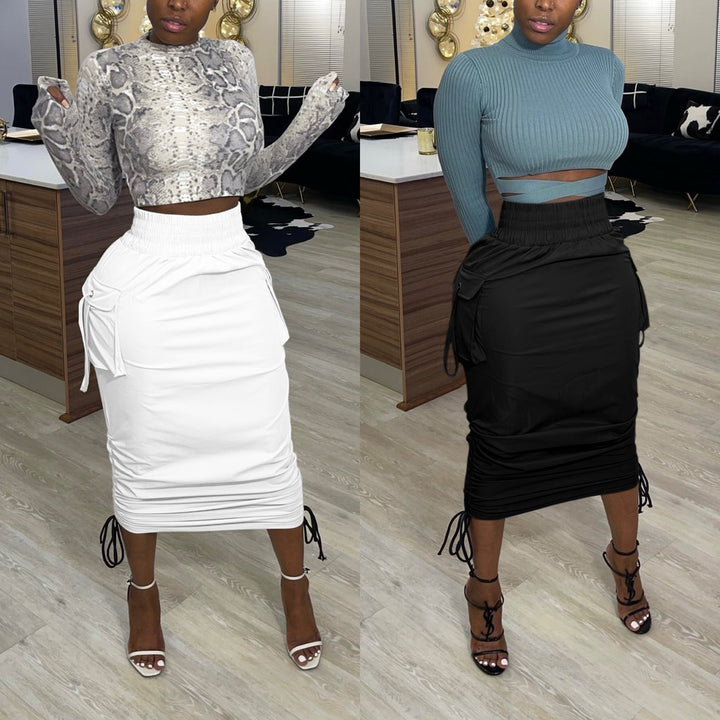 Drawstring Skirt