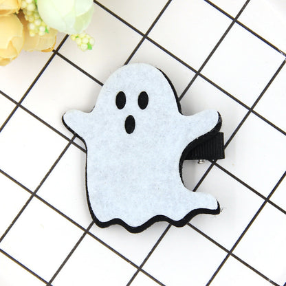Accessoires pour cheveux en épingle à cheveux fantôme d'Halloween pour enfants