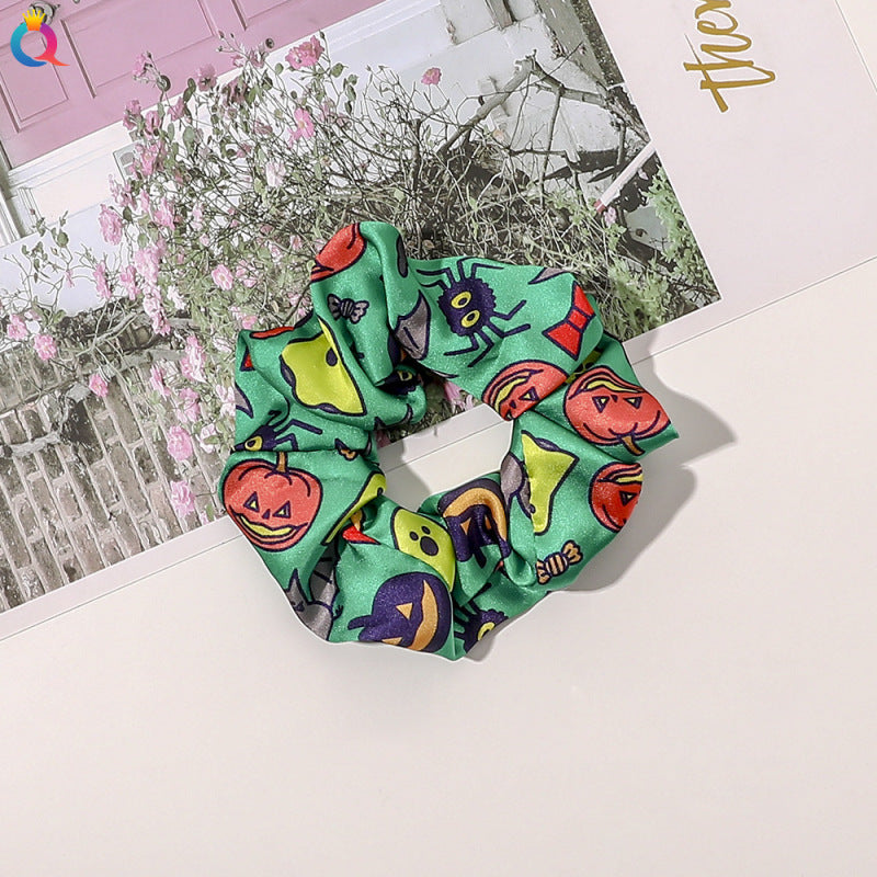Anillo de tela para el pelo con diseño de intestino grueso para Halloween, muy popular para mujeres