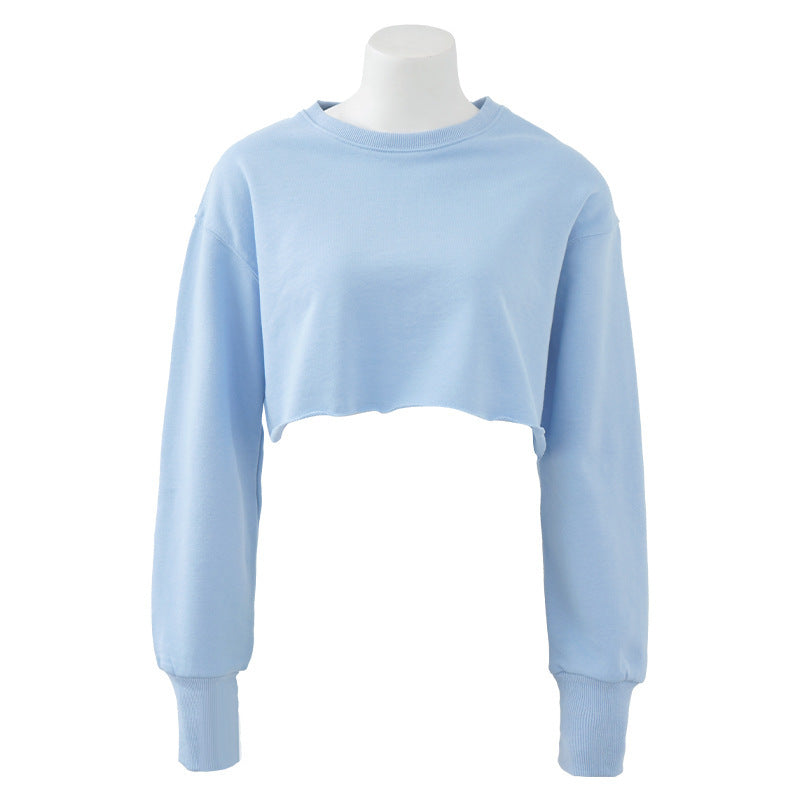 Sweat-shirt de yoga à manches longues pour femme