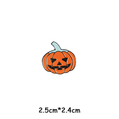 Broche unisexe Halloween en forme de squelette et de momie citrouille