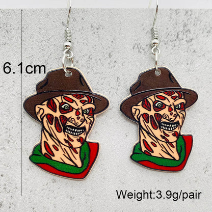 Halloween Women Fashion Scary Zombie Vampire Dangle Earrings