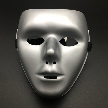 Men Simple Hand-Painted Full-Face Halloween Mask