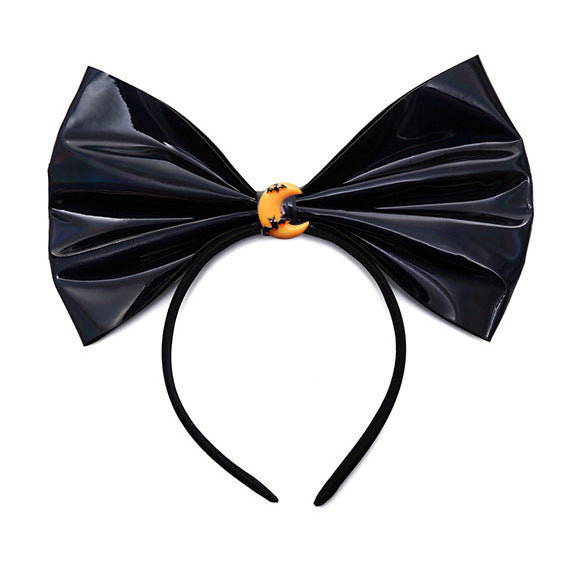 Bandeau nœud citrouille crâne fantôme Halloween pour enfants