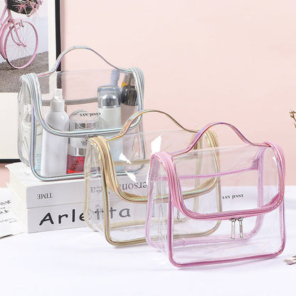 PVC Transparent Cosmetic Bag Simple Waterproof Travel