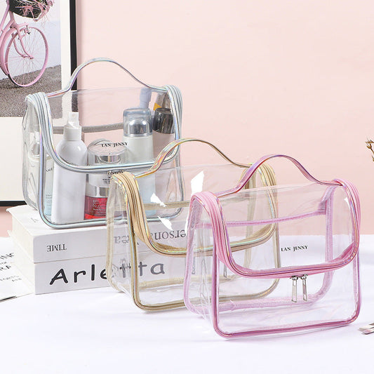 PVC Transparent Cosmetic Bag Simple Waterproof Travel