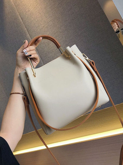 Women Bucket Large Capacity Shoulder Crossbody Bag