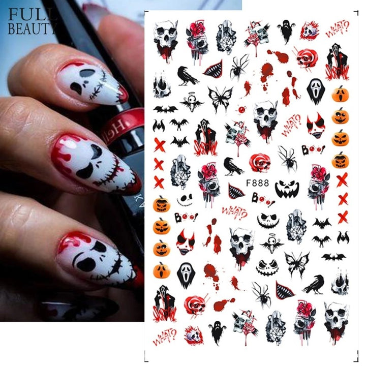 Uñas de Halloween