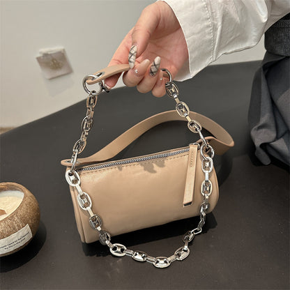 Women Fashion Casual Solid Color Crossbody Bag