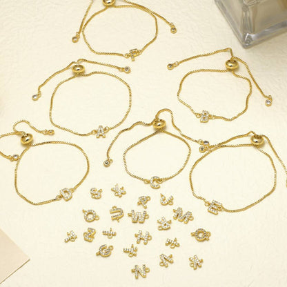 Fashion Adjustable Alphabet Bracelet for Women