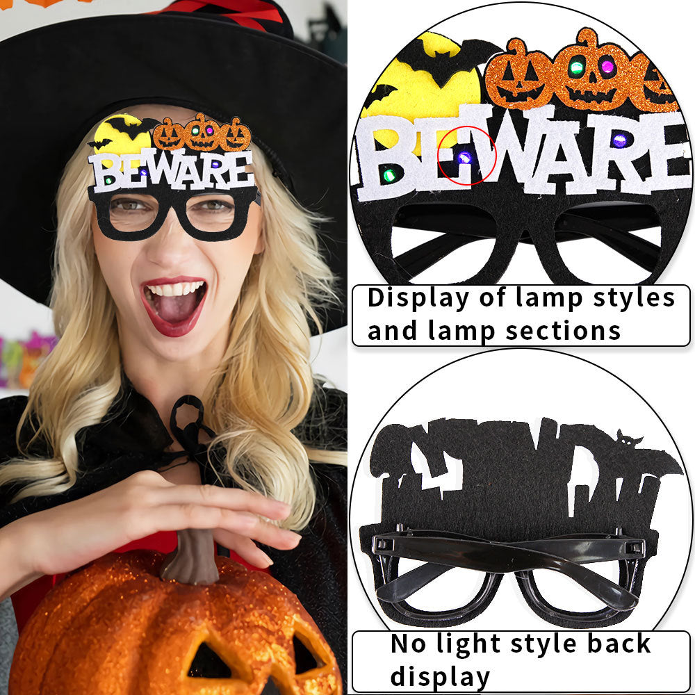Gafas de fiesta de Halloween Gafas de fantasma de calabaza