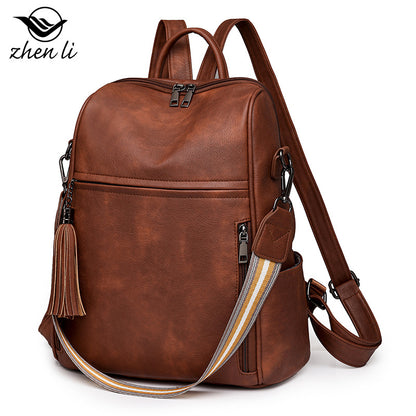 Women Retro Casual Multi-Functional Crossbody Bag