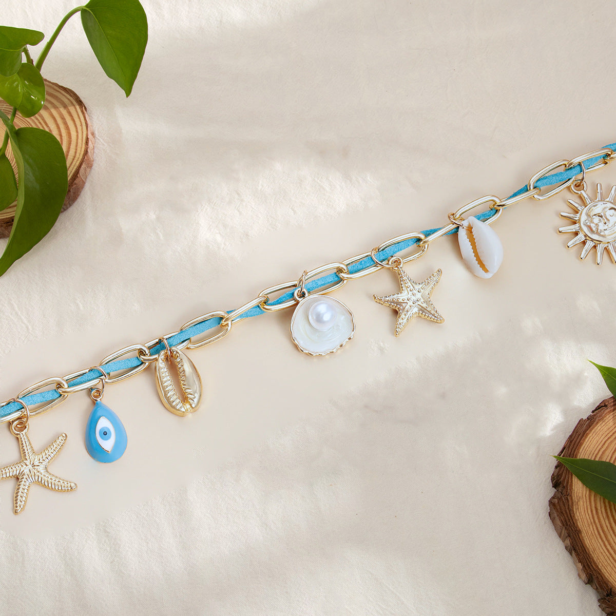 Bohemian Exaggerated Starfish Shell Sea Necklace
