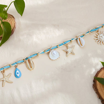 Bohemian Exaggerated Starfish Shell Sea Necklace