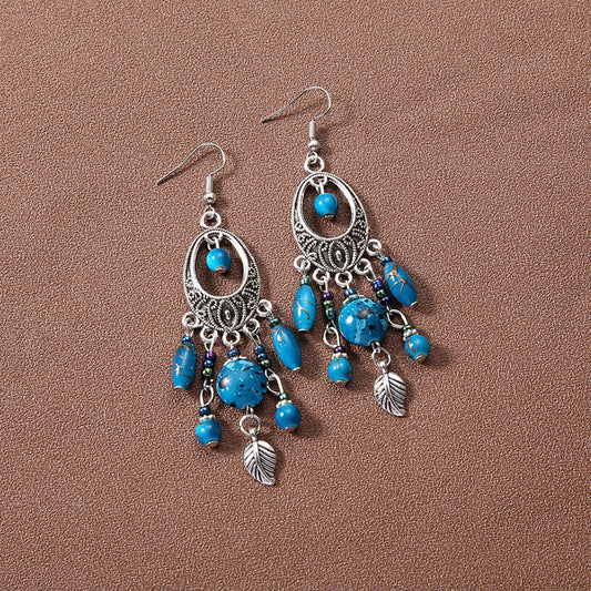 Bohemian Ethnic Style Retro Tassel Earrings