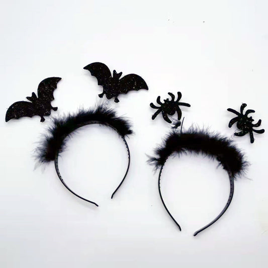 Bandeau de fête de festival de conception de fantôme de chauve-souris d'Halloween