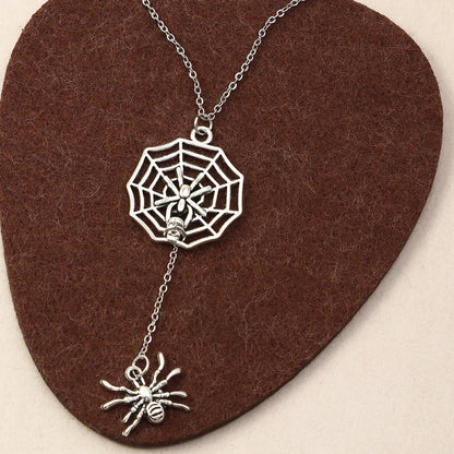 Collar de calavera de animal de Halloween con personalidad de moda para mujer