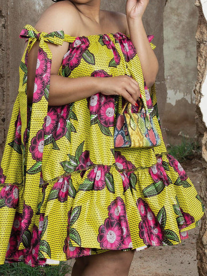 Robe fleurie grande taille pour femme, idéale pour les vacances