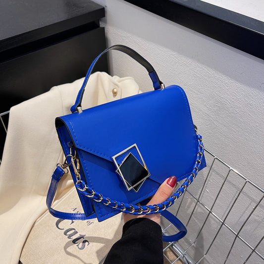 Elegant Solid Color Shoulder Bag for Women