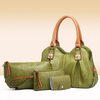 Ensemble de quatre sacs à main vintage de grande capacité