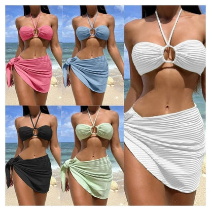 Ensemble bikini dos nu sexy pour femmes, vacances d'été