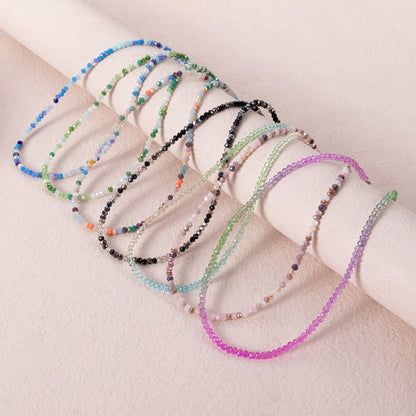 Bohemian Handmade Multicolor Rice Beaded Necklace