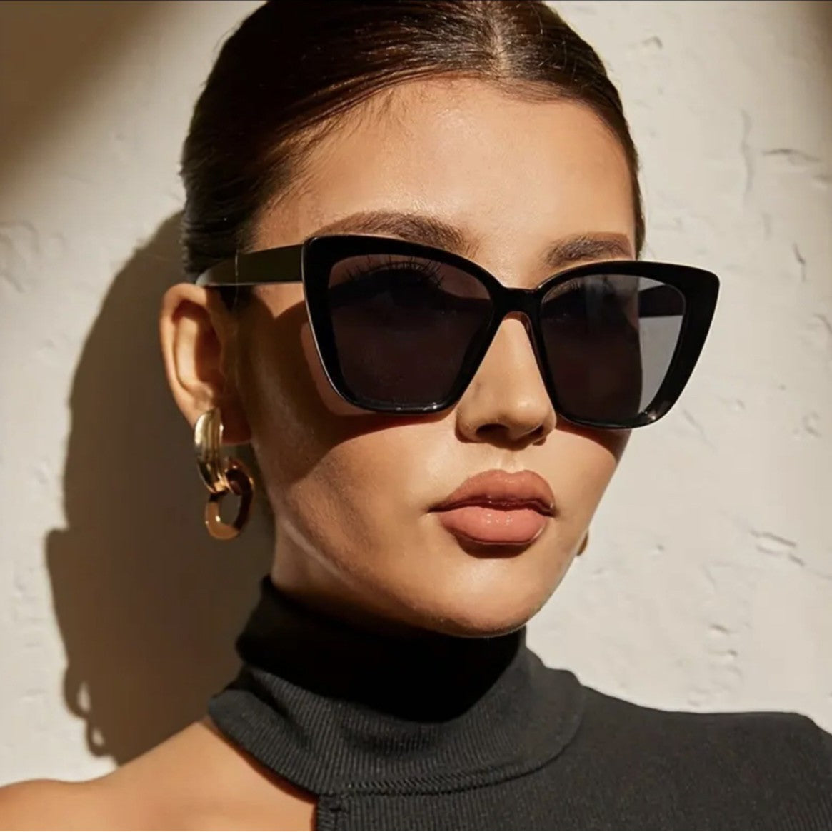 Gafas de sol cuadradas de moda Y2K con montura de PC y gafas de moda