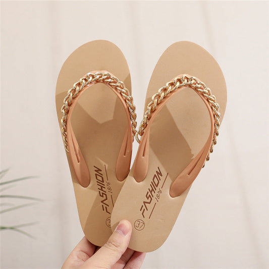 Summer Women Fashion Casual Beach Plus Size Flip-Flop