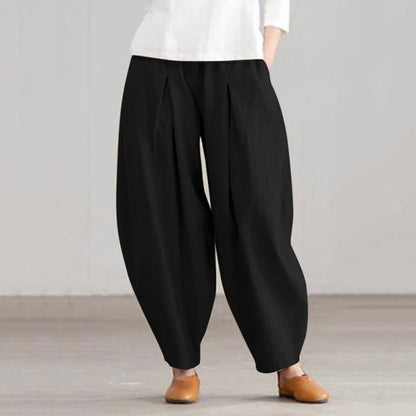 Women'S Fashion Casual Cotton Linen Harem Pants