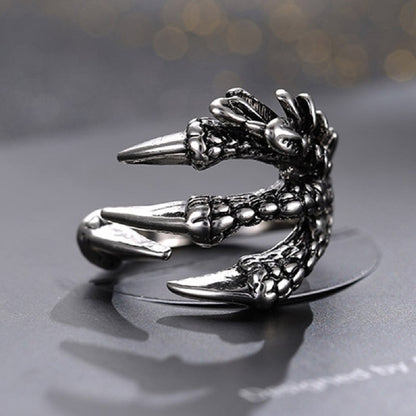 Fashion Halloween Women Vintage Eagle Claw Ring