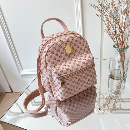 Women Fashion Mini Backpack in PU Material