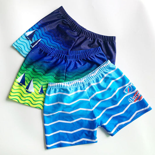 Bañador con estampado de olas para niños
