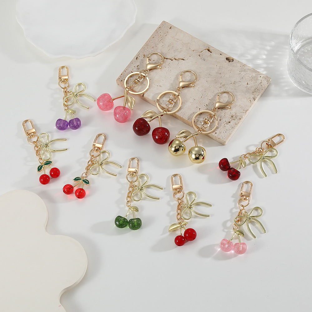 Creative Cherry Fruit Key Chain